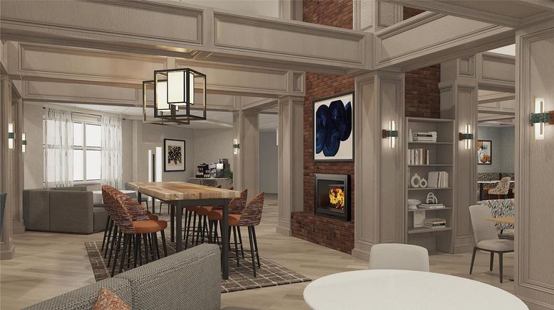 <b>Hyatt Select Pigeon Forge Lobby</b>. Images powered by <a href="https://iceportal.shijigroup.com/" title="IcePortal" target="_blank">IcePortal</a>.
