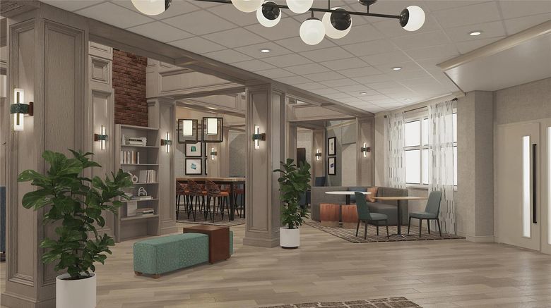 <b>Hyatt Select Pigeon Forge Lobby</b>. Images powered by <a href="https://iceportal.shijigroup.com/" title="IcePortal" target="_blank">IcePortal</a>.