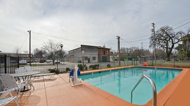 <b>Americas Best Value Inn Chico Pool</b>. Images powered by <a href="https://iceportal.shijigroup.com/" title="IcePortal" target="_blank">IcePortal</a>.