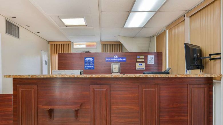 <b>Americas Best Value Inn Lobby</b>. Images powered by <a href="https://iceportal.shijigroup.com/" title="IcePortal" target="_blank">IcePortal</a>.