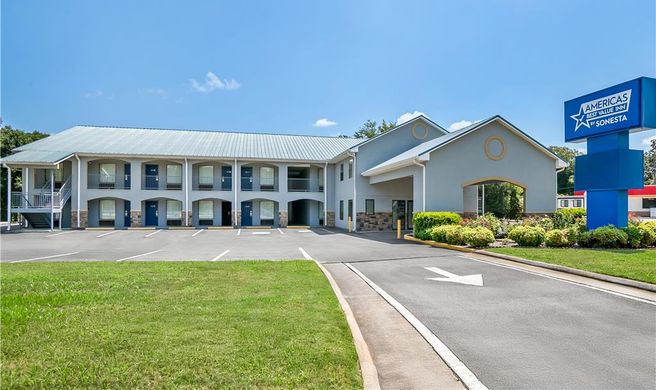 Americas Best Value Inn Rome Exterior