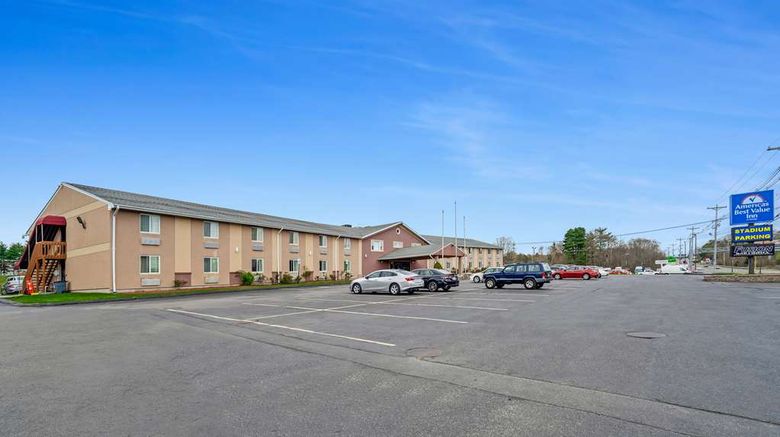 <b>Americas Best Value Inn Exterior</b>. Images powered by <a href=https://www.travelagewest.com/Hotels/Foxboro-MA/