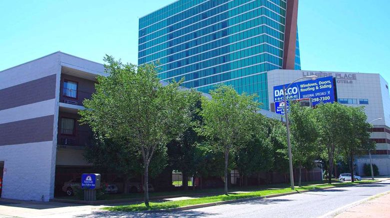 <b>Americas Best Value Inn St Louis Dwntown Exterior</b>. Images powered by <a href="https://iceportal.shijigroup.com/" title="IcePortal" target="_blank">IcePortal</a>.