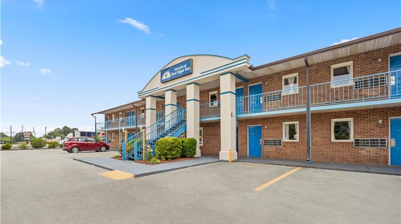 <b>Americas Best Value Inn Exterior</b>. Images powered by <a href="https://iceportal.shijigroup.com/" title="IcePortal" target="_blank">IcePortal</a>.