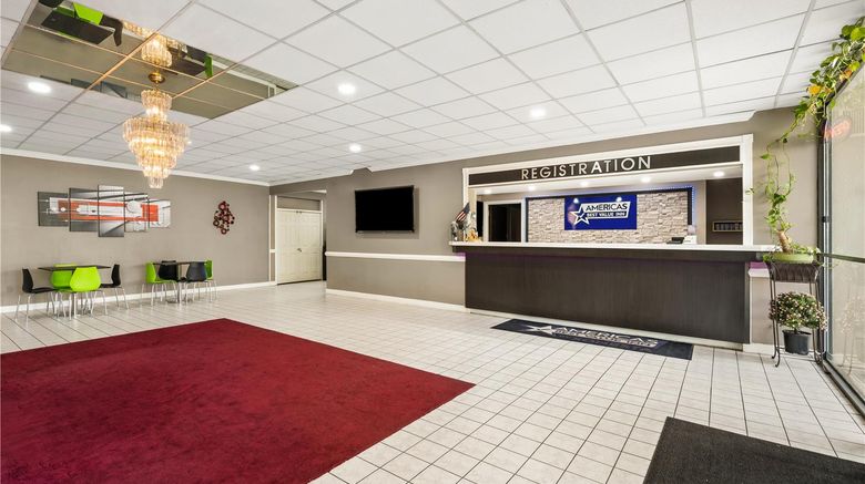 <b>Americas Best Value Inn Wilson Lobby</b>. Images powered by <a href="https://iceportal.shijigroup.com/" title="IcePortal" target="_blank">IcePortal</a>.
