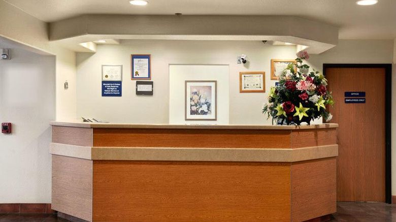 <b>Americas Best Value Inn Suites Ada Lobby</b>. Images powered by <a href="https://iceportal.shijigroup.com/" title="IcePortal" target="_blank">IcePortal</a>.