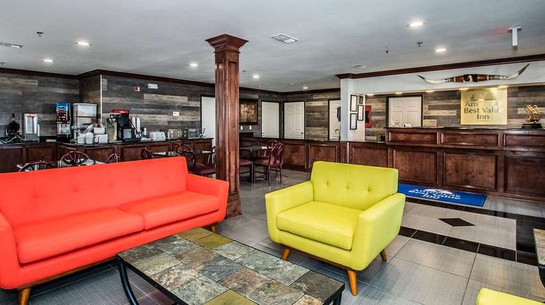<b>Americas Best Value Inn Lobby</b>. Images powered by <a href="https://iceportal.shijigroup.com/" title="IcePortal" target="_blank">IcePortal</a>.