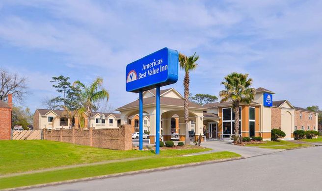 Americas Best Value Inn Houston Exterior