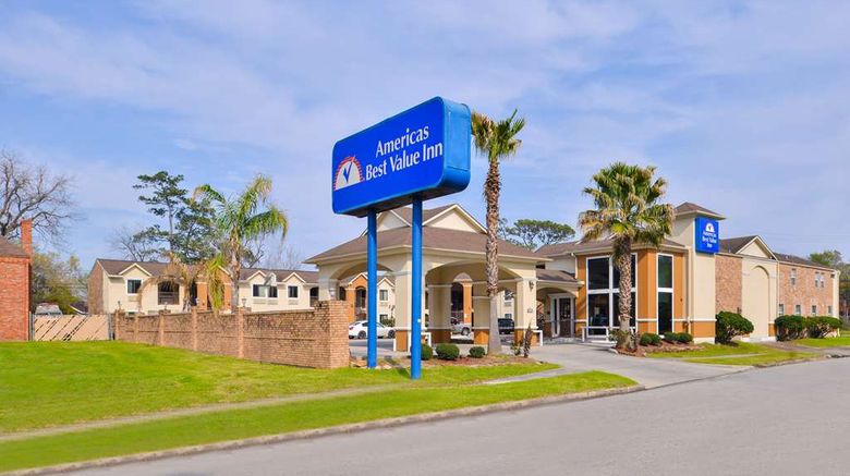 Americas Best Value Inn Houston Exterior. Images powered by <a href="https://iceportal.shijigroup.com" target="_blank" rel="noopener">Ice Portal</a>.