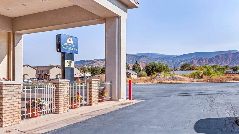 <b>Americas Best Value Inn Exterior</b>. Images powered by <a href="https://iceportal.shijigroup.com/" title="IcePortal" target="_blank">IcePortal</a>.