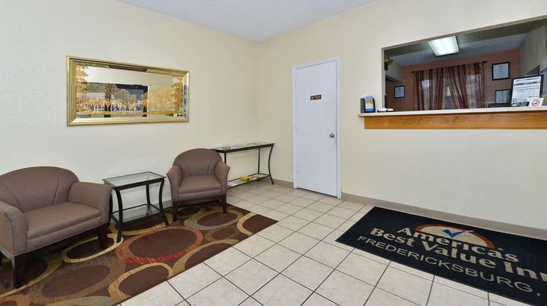 <b>Americas Best Value Inn-Fredericksburg N Lobby</b>. Images powered by <a href="https://iceportal.shijigroup.com/" title="IcePortal" target="_blank">IcePortal</a>.