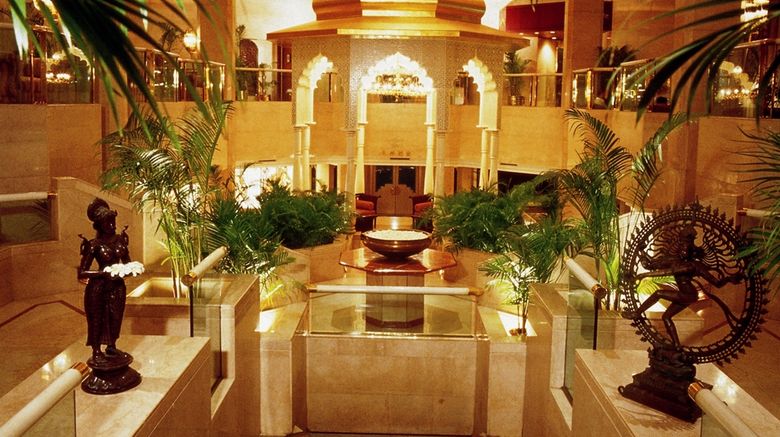 <b>The Leela Mumbai Lobby</b>. Images powered by <a href="https://iceportal.shijigroup.com/" title="IcePortal" target="_blank">IcePortal</a>.