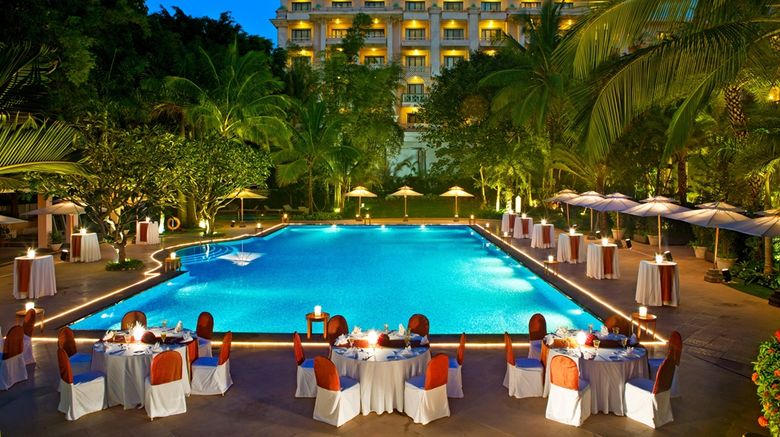 <b>The Leela Palace Bangalore Pool</b>. Images powered by <a href="https://iceportal.shijigroup.com/" title="IcePortal" target="_blank">IcePortal</a>.