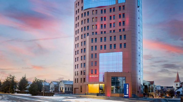Golden Tulip Ana Tower Sibiu Exterior. Images powered by <a href="https://iceportal.shijigroup.com" target="_blank" rel="noopener">Ice Portal</a>.
