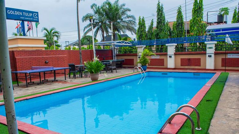 <b>Golden Tulip Port-Harcourt Hotel Pool</b>. Images powered by <a href="https://iceportal.shijigroup.com/" title="IcePortal" target="_blank">IcePortal</a>.