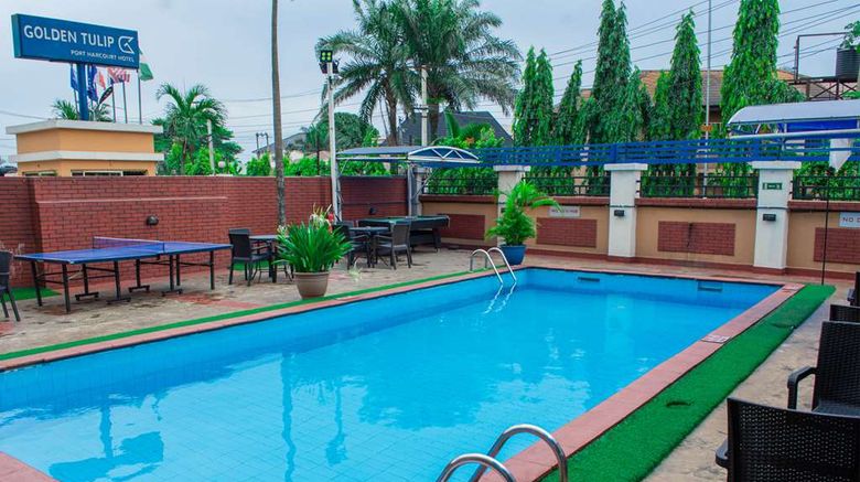 <b>Golden Tulip Port-Harcourt Hotel Pool</b>. Images powered by <a href="https://iceportal.shijigroup.com/" title="IcePortal" target="_blank">IcePortal</a>.