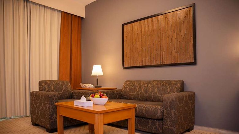 <b>Golden Tulip Sharjah Suite</b>. Images powered by <a href="https://iceportal.shijigroup.com/" title="IcePortal" target="_blank">IcePortal</a>.