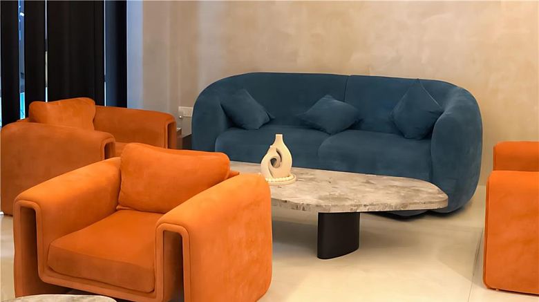 <b>Golden Tulip Sharjah Lobby</b>. Images powered by <a href="https://iceportal.shijigroup.com/" title="IcePortal" target="_blank">IcePortal</a>.