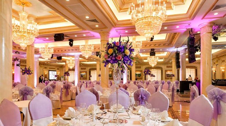 <b>Royal Tulip Almaty Ballroom</b>. Images powered by <a href="https://iceportal.shijigroup.com/" title="IcePortal" target="_blank">IcePortal</a>.