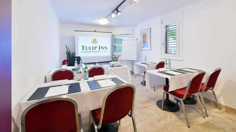 <b>Tulip Inn Lausanne-Beaulieu Meeting</b>. Images powered by <a href="https://iceportal.shijigroup.com/" title="IcePortal" target="_blank">IcePortal</a>.