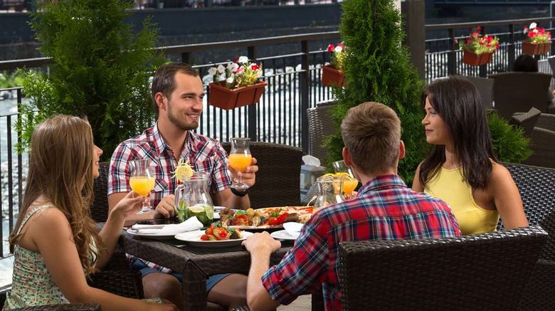 <b>Tulip Inn Rosa Khutor Restaurant</b>. Images powered by <a href="https://iceportal.shijigroup.com/" title="IcePortal" target="_blank">IcePortal</a>.