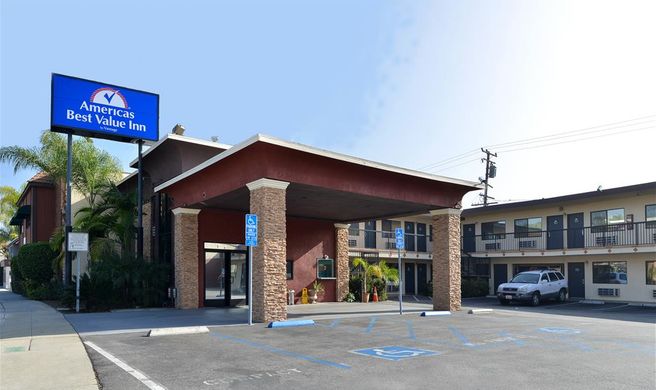 Americas Best Value Inn Pasadena Exterior