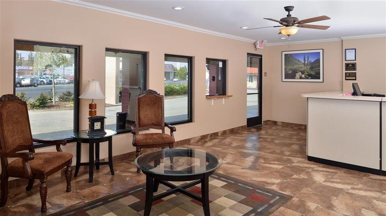 <b>Americas Best Value Inn, Porterville Lobby</b>. Images powered by <a href="https://iceportal.shijigroup.com/" title="IcePortal" target="_blank">IcePortal</a>.