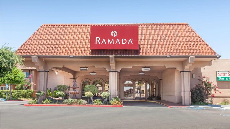 <b>Ramada Fresno Near Cal State Exterior</b>. Images powered by <a href="https://iceportal.shijigroup.com/" title="IcePortal" target="_blank">IcePortal</a>.