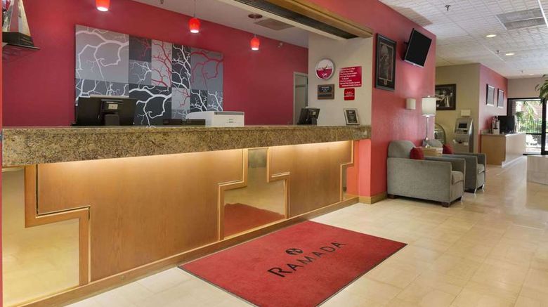 <b>Ramada Raleigh Lobby</b>. Images powered by <a href="https://iceportal.shijigroup.com/" title="IcePortal" target="_blank">IcePortal</a>.
