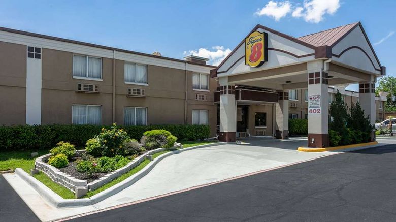 <b>Super 8 Grand Prairie North Exterior</b>. Images powered by <a href="https://iceportal.shijigroup.com/" title="IcePortal" target="_blank">IcePortal</a>.