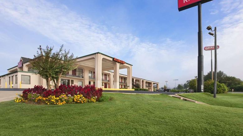 Ramada Pelham Exterior. Images powered by <a href="https://iceportal.shijigroup.com" target="_blank" rel="noopener">Ice Portal</a>.