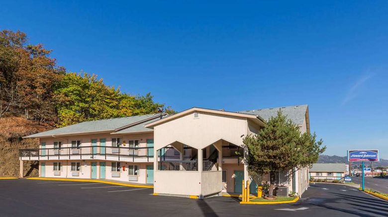Howard Johnson Express Inn - Roseburg Exterior. Images powered by <a href="https://iceportal.shijigroup.com" target="_blank" rel="noopener">Ice Portal</a>.