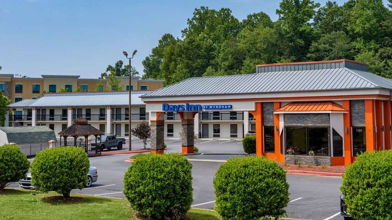 <b>Days Inn Clemson Exterior</b>. Images powered by <a href="https://iceportal.shijigroup.com/" title="IcePortal" target="_blank">IcePortal</a>.