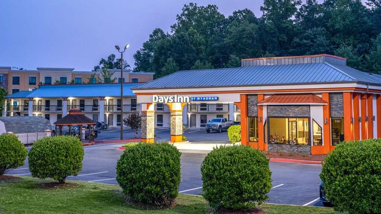 <b>Days Inn Clemson Exterior</b>. Images powered by <a href="https://iceportal.shijigroup.com/" title="IcePortal" target="_blank">IcePortal</a>.