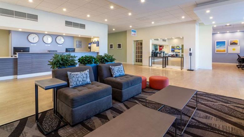 <b>Days Inn Titusville Kennedy Space Center Lobby</b>. Images powered by <a href="https://iceportal.shijigroup.com/" title="IcePortal" target="_blank">IcePortal</a>.