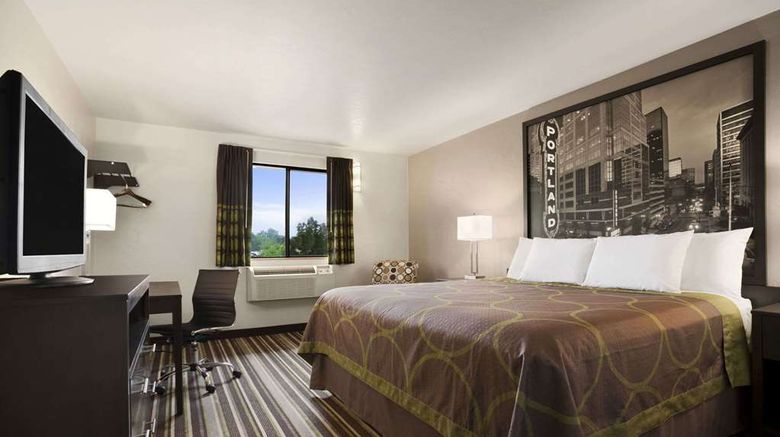 <b>Super 8 Portland Airport Room</b>. Images powered by <a href="https://iceportal.shijigroup.com/" title="IcePortal" target="_blank">IcePortal</a>.