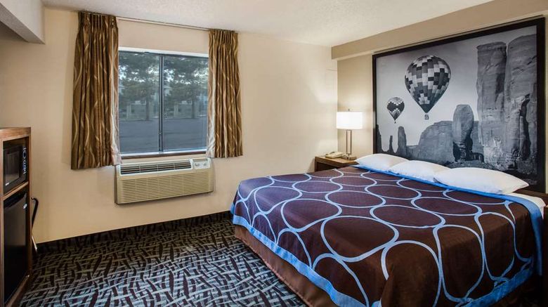 <b>Super 8 I-40 Flagstaff Mall Room</b>. Images powered by <a href="https://iceportal.shijigroup.com/" title="IcePortal" target="_blank">IcePortal</a>.