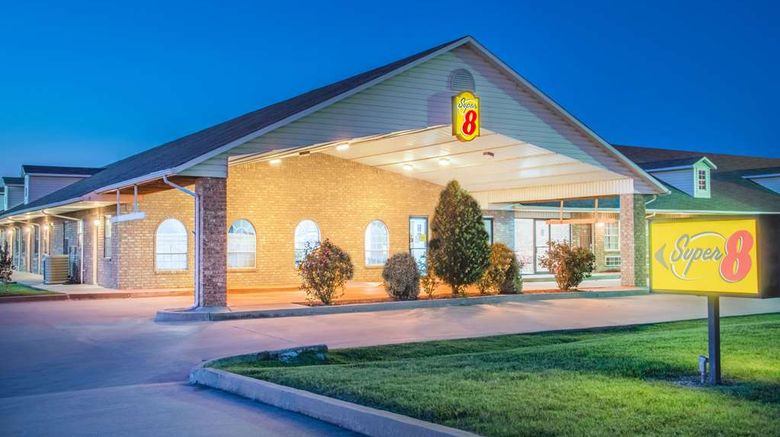 <b>Super 8 Big Cabin/Vinita Area Exterior</b>. Images powered by <a href="https://iceportal.shijigroup.com/" title="IcePortal" target="_blank">IcePortal</a>.