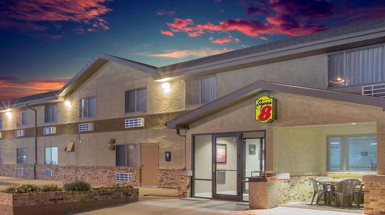 <b>Super 8 Hastings Exterior</b>. Images powered by <a href="https://iceportal.shijigroup.com/" title="IcePortal" target="_blank">IcePortal</a>.