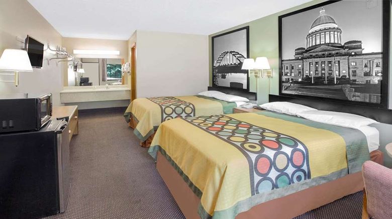 <b>Super 8 Clarksville Room</b>. Images powered by <a href="https://iceportal.shijigroup.com/" title="IcePortal" target="_blank">IcePortal</a>.