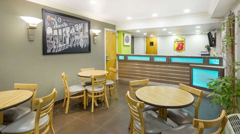 <b>Super 8 by Wyndham Fortuna Lobby</b>. Images powered by <a href="https://iceportal.shijigroup.com/" title="IcePortal" target="_blank">IcePortal</a>.
