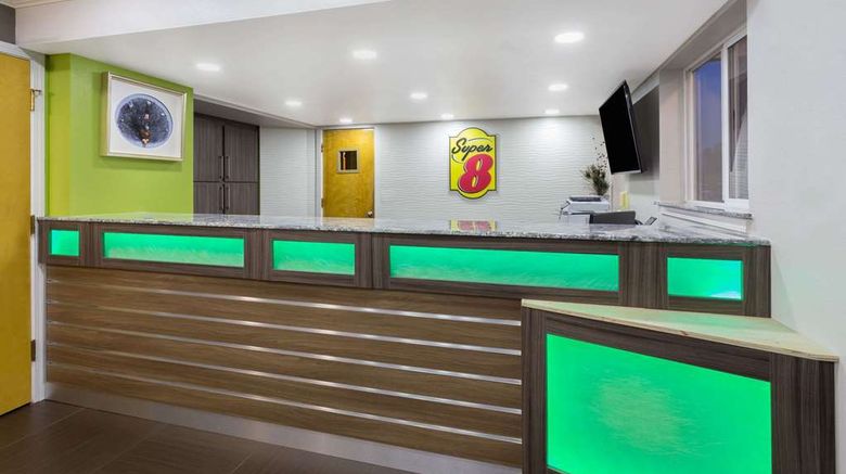 <b>Super 8 by Wyndham Fortuna Lobby</b>. Images powered by <a href="https://iceportal.shijigroup.com/" title="IcePortal" target="_blank">IcePortal</a>.