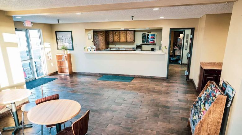 <b>Super 8 Belen Lobby</b>. Images powered by <a href="https://iceportal.shijigroup.com/" title="IcePortal" target="_blank">IcePortal</a>.