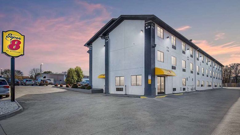 <b>Super 8 Johnson City Exterior</b>. Images powered by <a href="https://iceportal.shijigroup.com/" title="IcePortal" target="_blank">IcePortal</a>.
