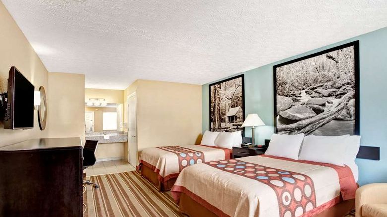 <b>Super 8 Whites Creek/ Nashville NW Area Room</b>. Images powered by <a href="https://iceportal.shijigroup.com/" title="IcePortal" target="_blank">IcePortal</a>.