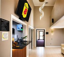 Super 8 Champaign Lobby