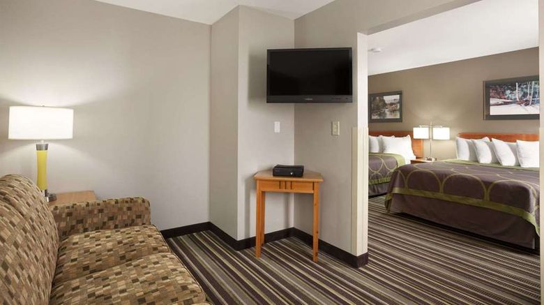 <b>Super 8 Bozeman Room</b>. Images powered by <a href="https://iceportal.shijigroup.com/" title="IcePortal" target="_blank">IcePortal</a>.