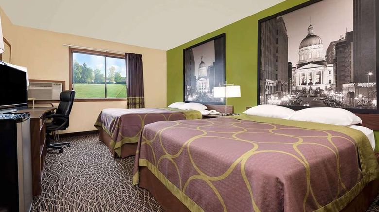 <b>Super 8 Muncie/Ball St. College Area Room</b>. Images powered by <a href="https://iceportal.shijigroup.com/" title="IcePortal" target="_blank">IcePortal</a>.