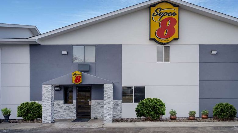 <b>Super 8 Merrillville/Gary Area Exterior</b>. Images powered by <a href="https://iceportal.shijigroup.com/" title="IcePortal" target="_blank">IcePortal</a>.