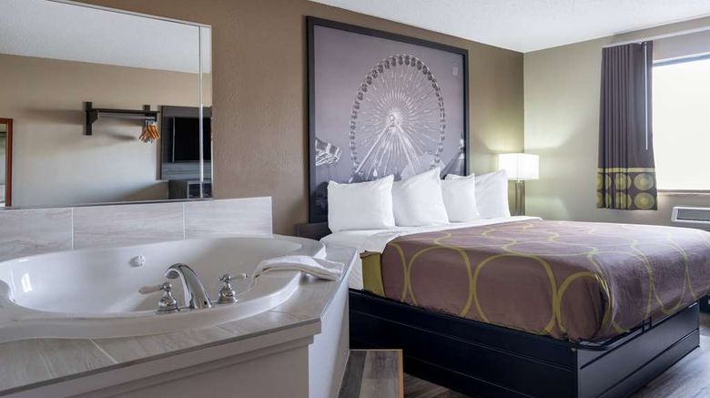 <b>Super 8 Merrillville/Gary Area Suite</b>. Images powered by <a href="https://iceportal.shijigroup.com/" title="IcePortal" target="_blank">IcePortal</a>.
